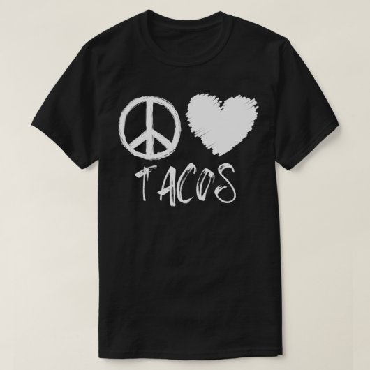 Peace Liebe Tacos Pullover (Design vorne)