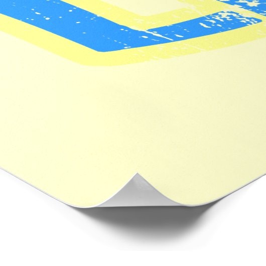 Peace Liebe Tan Lines Poster (Ecke)