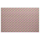 Peace Liebe Tennis Hübsch Pink Stoff (Yard (91,4 cm))