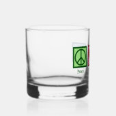 Peace Liebe Toxicology Niedlich Toxicologist Whiskyglas (Rechts)