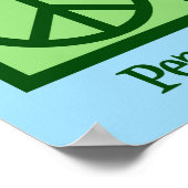 Peace Liebe Toxicology Poster (Ecke)