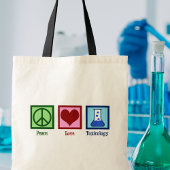 Peace Liebe Toxicology Tragetasche