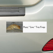 Peace Liebe Tree Frogs Autoaufkleber (Auf Auto)