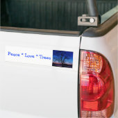 Peace Liebe Trees Autoaufkleber (Auf Lkw)