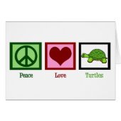 Peace Liebe Turtles (Vorderseite (Horizontal))