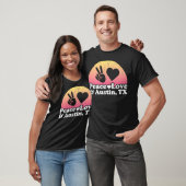 Peace Liebe und Austin, TX Teas Pullover (Unisex)