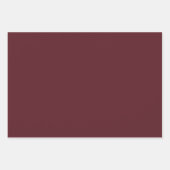 Peace Liebe und Joy Winter Bouquet Black Holiday Geschenkpapier Set (Vorderseite 2)