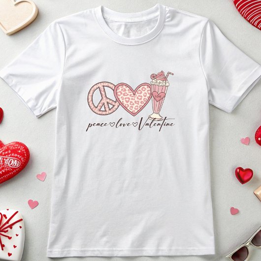 Peace Liebe Valentine T-Shirt