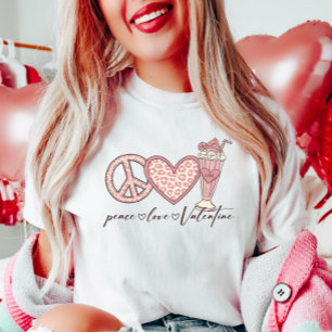 Peace Liebe Valentine T-Shirt