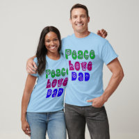 Peace Liebe Vater Geschenke