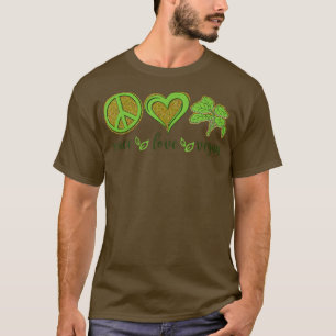 Peace Liebe Vegan Weltnaturerbe Veggies Liebe T-Shirt