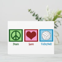 Peace Liebe Volleyball