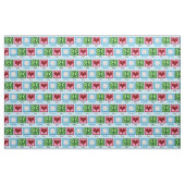 Peace Liebe Volleyball Stoff (Fat Quarter (45,7 x 55,9 cm))