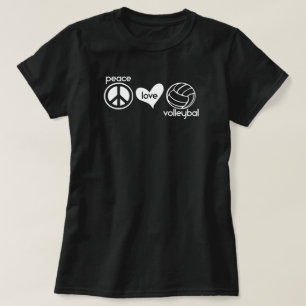 Peace Liebe Volleyball T - Shirt