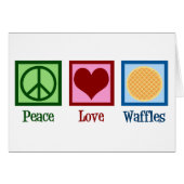 Peace Liebe Waffles (Vorderseite (Horizontal))