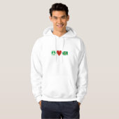 Peace Liebe Washington Hoodie (Vorne ganz)