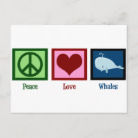 Peace Liebe Whales