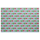 Peace Liebe Windsurfing Stoff (Fat Quarter (45,7 x 55,9 cm))