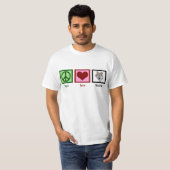 Peace Liebe Wolves T-Shirt (Vorne ganz)