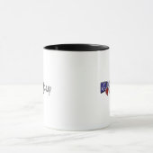 PEACE LIEBE X-RAY-LOGO 2 TASSE (Zentrum)