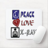 PEACE LIEBE XRAY MOUSEPAD (Mit Mouse)