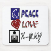 PEACE LIEBE XRAY MOUSEPAD (Vorne)