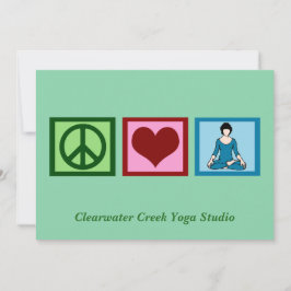 Peace Liebe Yoga Custom Studio Name Weihnachten