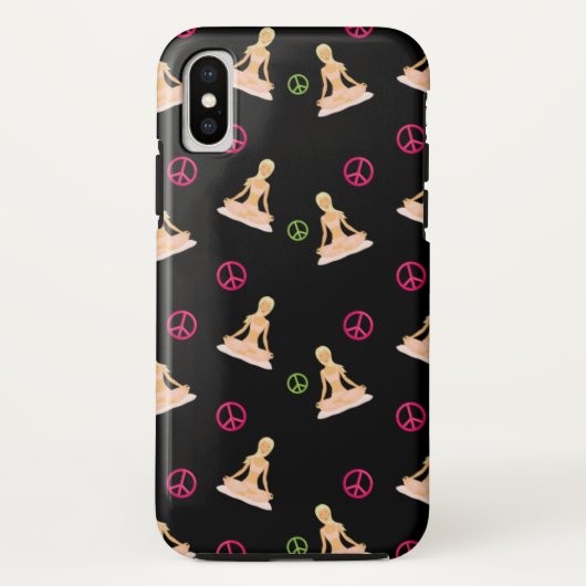 Peace Liebe & Yoga Handy Case (Rückseite)