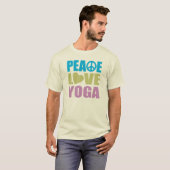 Peace Liebe Yoga T-Shirt (Vorne ganz)