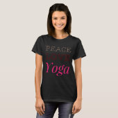 Peace Liebe Yoga T-Shirt (Vorne ganz)