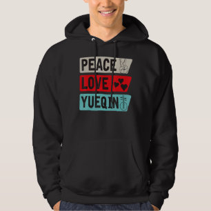 Peace Liebe Yueqin Music Instrument Yuequin Player Hoodie