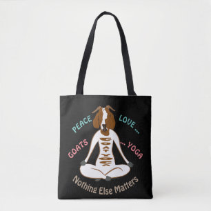 PEACE LIEBE ZIATEN YOGA GetYerGoat™ Tasche