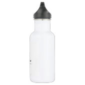 „Peace Light – Pure Love“-Logo Edelstahlflasche (Rechts)