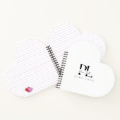 „Peace Light – Pure Love“-Logo Notizblock (Innenseite)