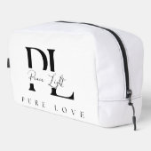 Peace Light – Pure Love Logo Waschbeutel (Rechte Ecke)