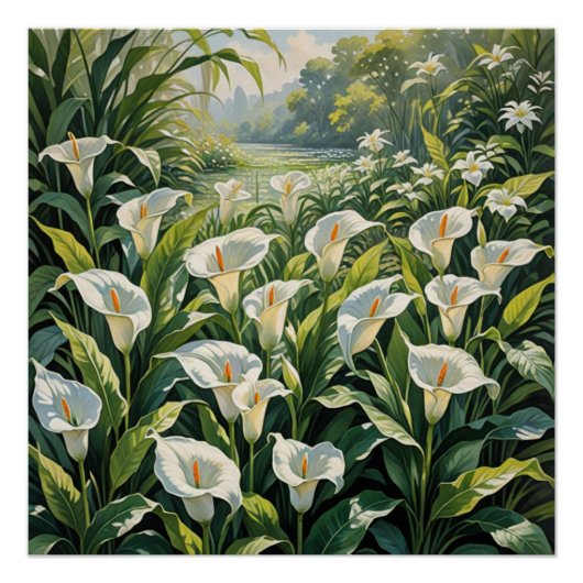peace lilies poster (Vorderseite)
