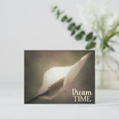 Peace Lily Dream Time Phrase Postkarte (Stehend Vorderseite)