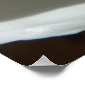 Peace Lily Elegante Poster (Ecke)