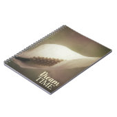 Peace Lily Floral Dream Time Phrase Notizblock (Linke Seite)