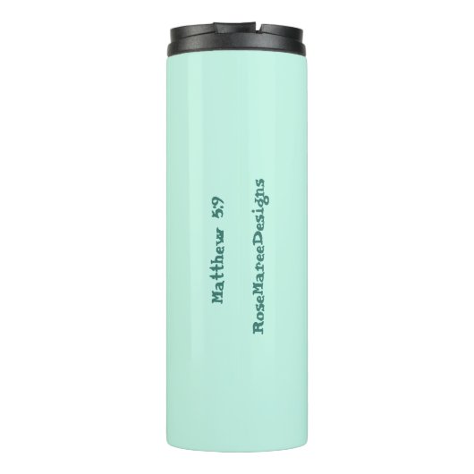 Peace Lily Thermosbecher (Rückseite)