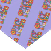 Peace Long Table Runner Großer Tischläufer (Ecke)