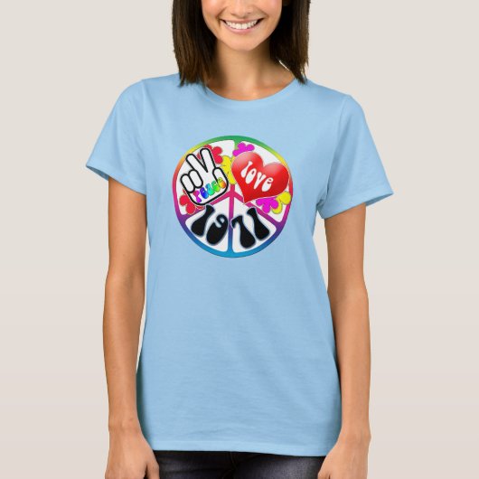 Peace Love 1971 T-Shirt (Vorderseite)