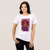 Peace Love and Cosmic Alignment – Cosmic Souls Tri-Blend Shirt (Vorderseite voll)