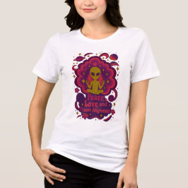 Peace Love and Cosmic Alignment – Cosmic Souls Tri-Blend Shirt