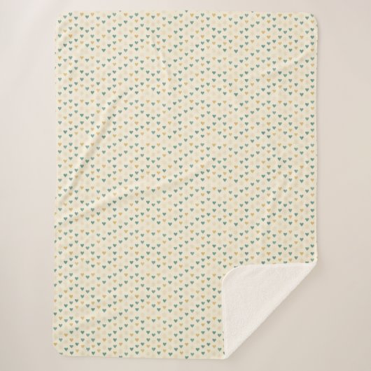 Peace, Love and Inclusion | Awareness Pattern Sherpadecke (Vorderseite)