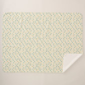 Peace, Love and Inclusion | Awareness Pattern Sherpadecke (Vorderseite (Horizontal))