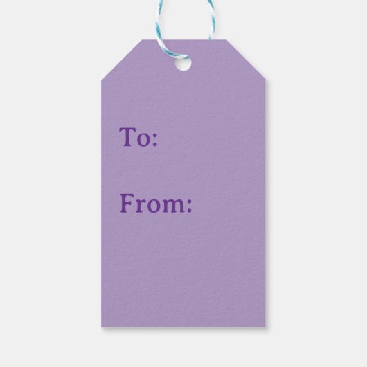 Peace, Love and Peppermint Geschenkanhänger (Rückseite)