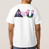 PEACE LOVE AND UNITYT T-Shirt (Rückseite)