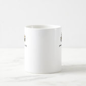 Peace Love Coal Mining Shirt Kaffeetasse (Mittel)