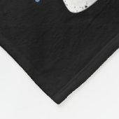 Peace Love Dogs Tie Dye Dog Lover Rescue Puppy  Fleecedecke (Ecke)